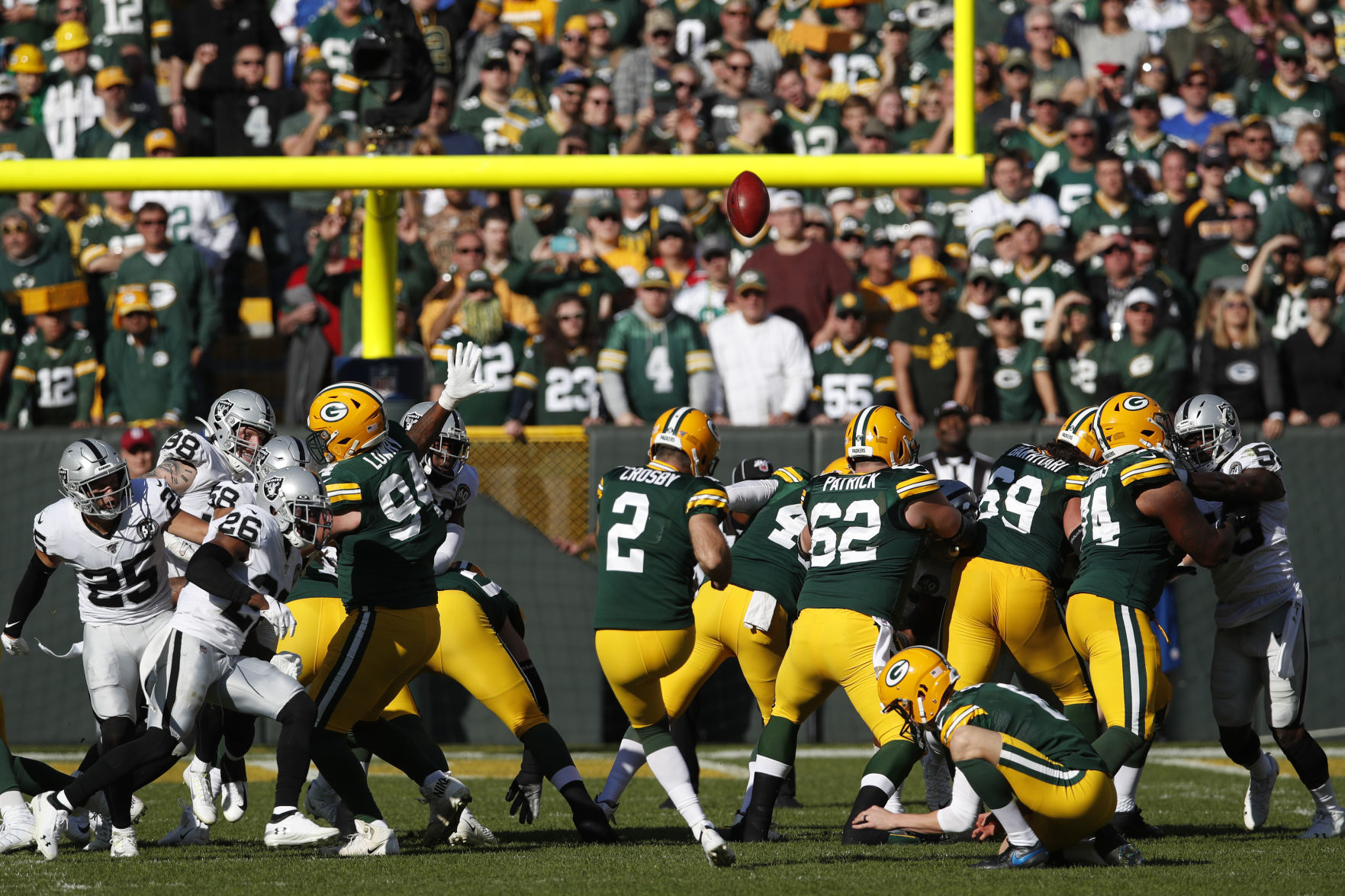 Mason Crosby - Raiders Packers